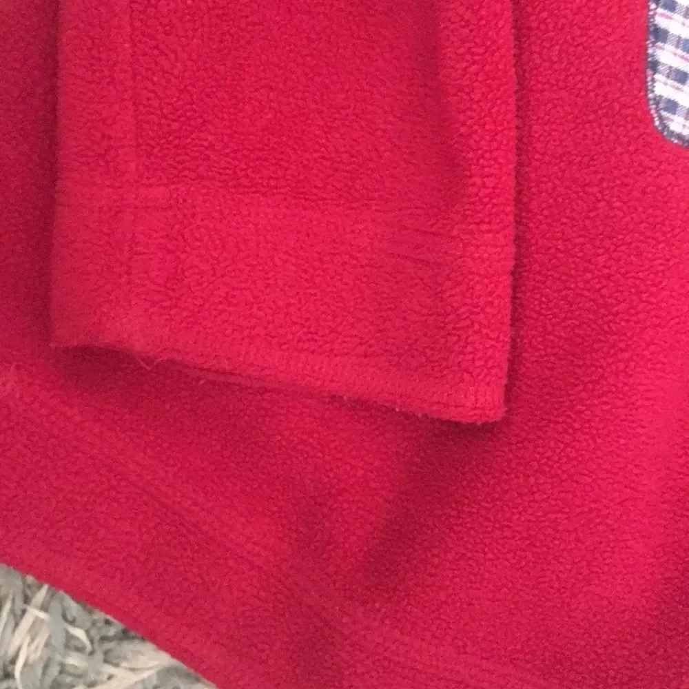 Vintage Christmas Sweater Fleece Top XL
